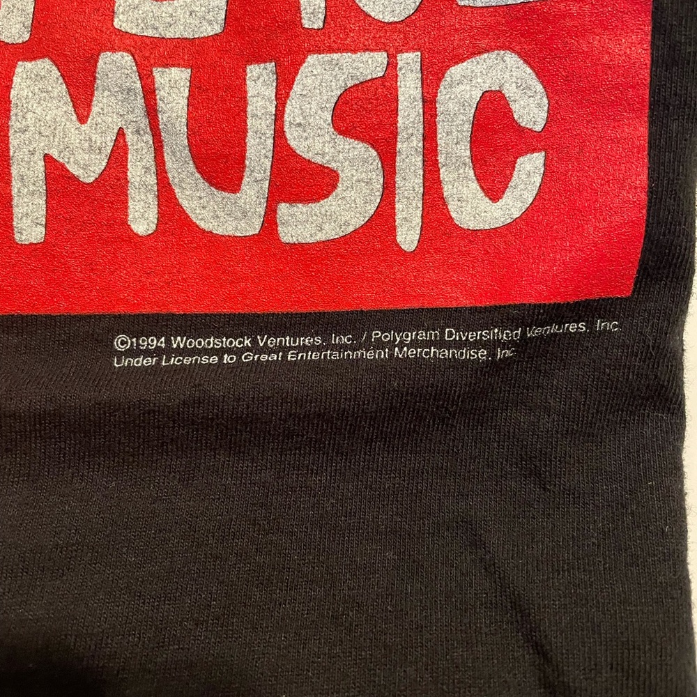 Vintage Woodstock 1994 Concert Tee - Picture 10 of 12